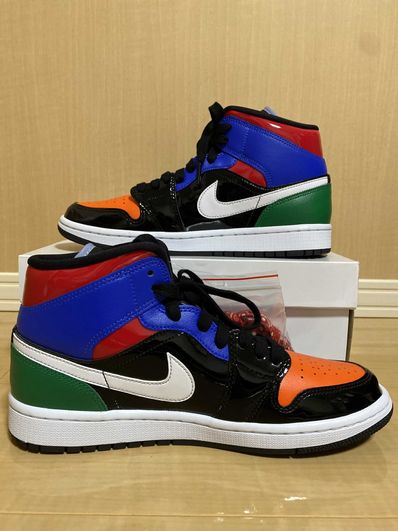 NIKE Women's AIR JORDAN 1 MID "PATENT BLEND"