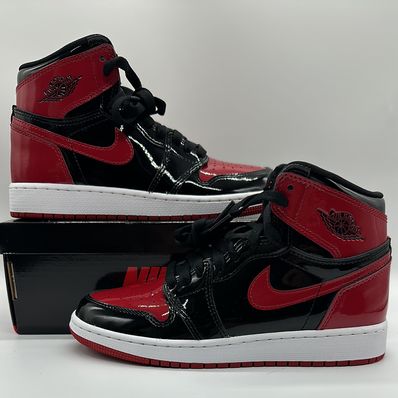 Nike GS Air Jordan 1 High OG "Patent Bred"
