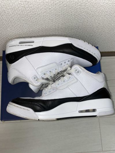 Fragment × Nike Air Jordan 3 "White/Black"