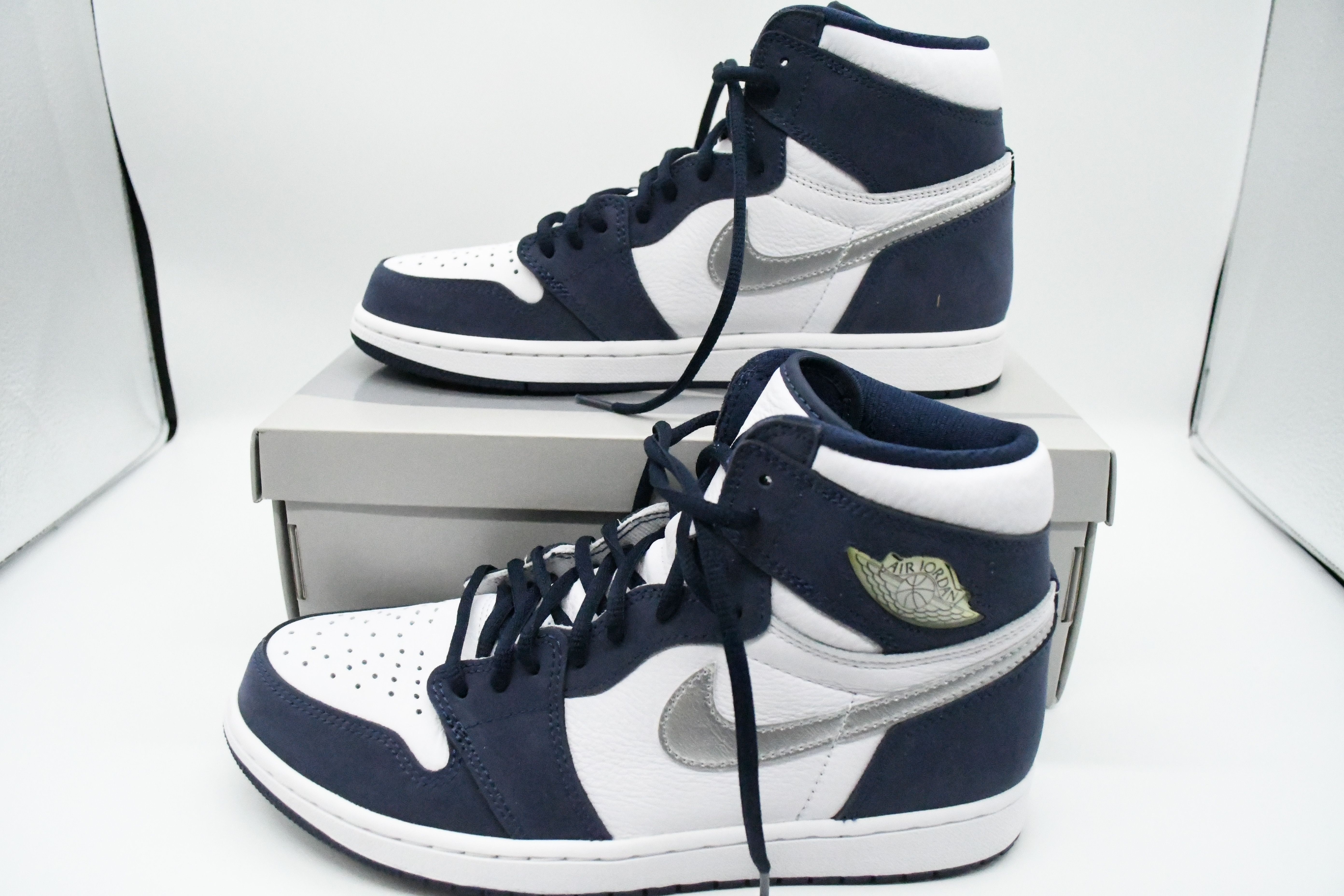 Nike Air Jordan 1 High OG CO.JP "White/Midnight Navy" (2020)(ブリーフケースなし)