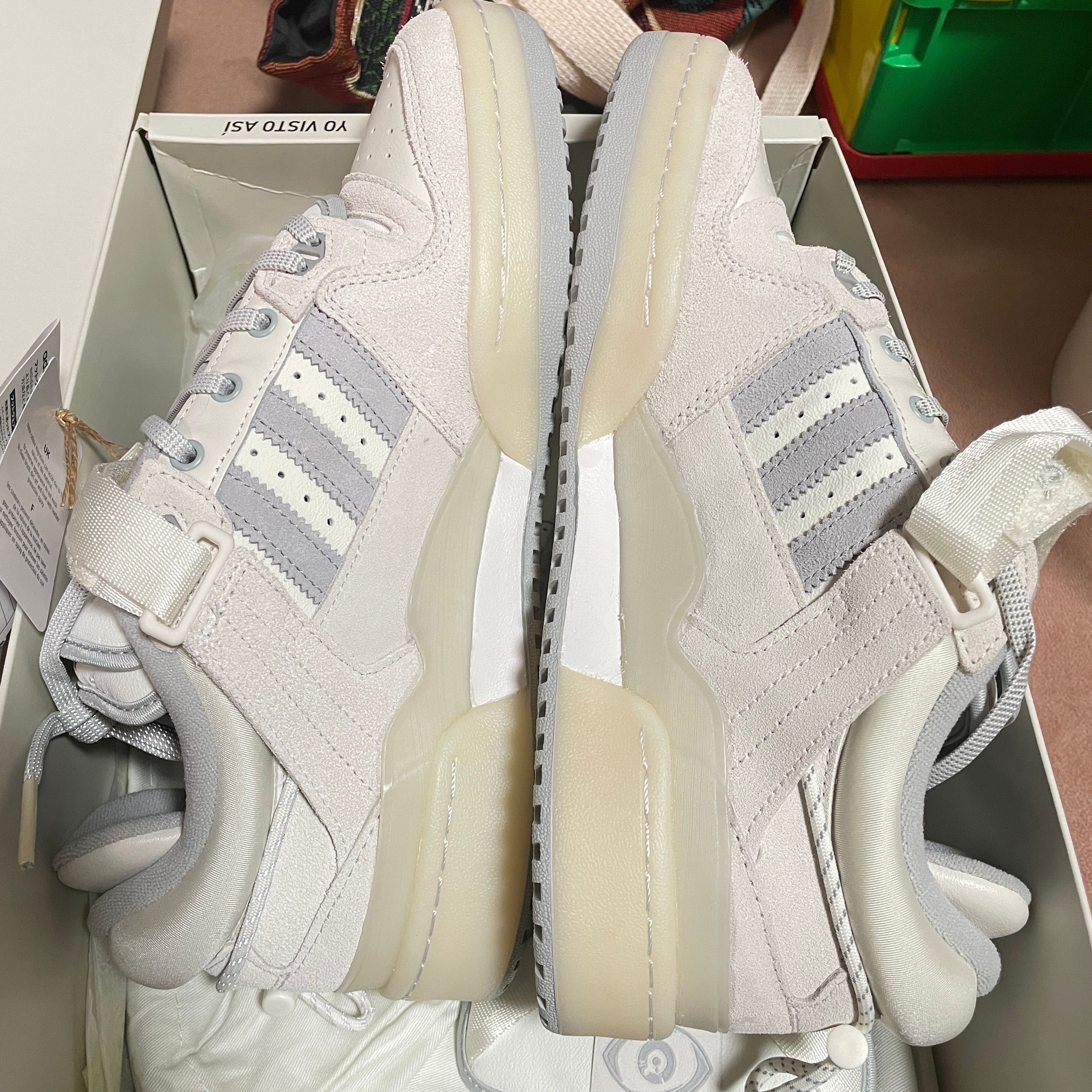 Bad Bunny × adidas Forum Low "White Bunny"