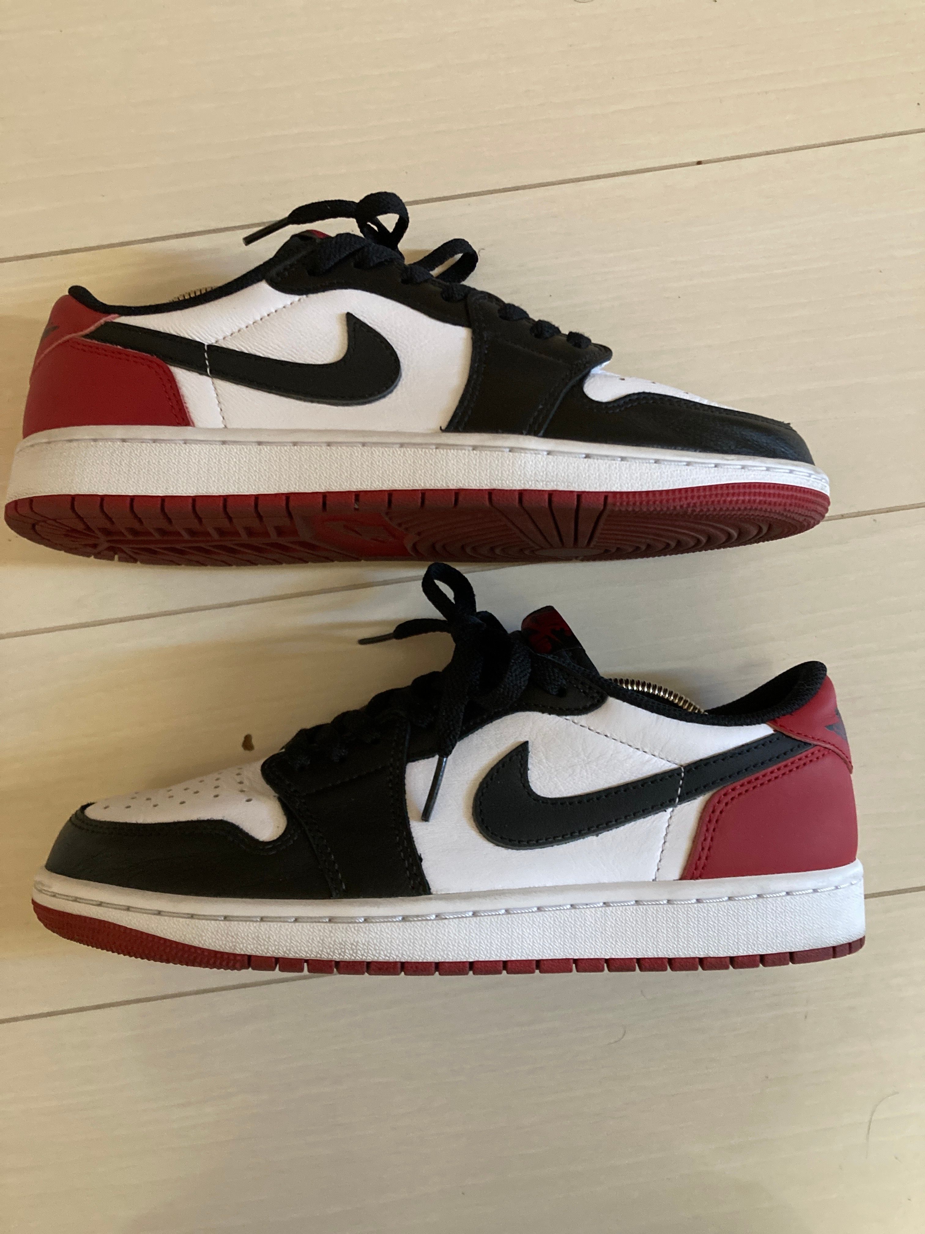 Nike Air Jordan 1 Retro Low OG "Black Toe"