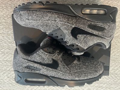 LOOPWHEELER × Nike Air Max 90 "Grey/Black"