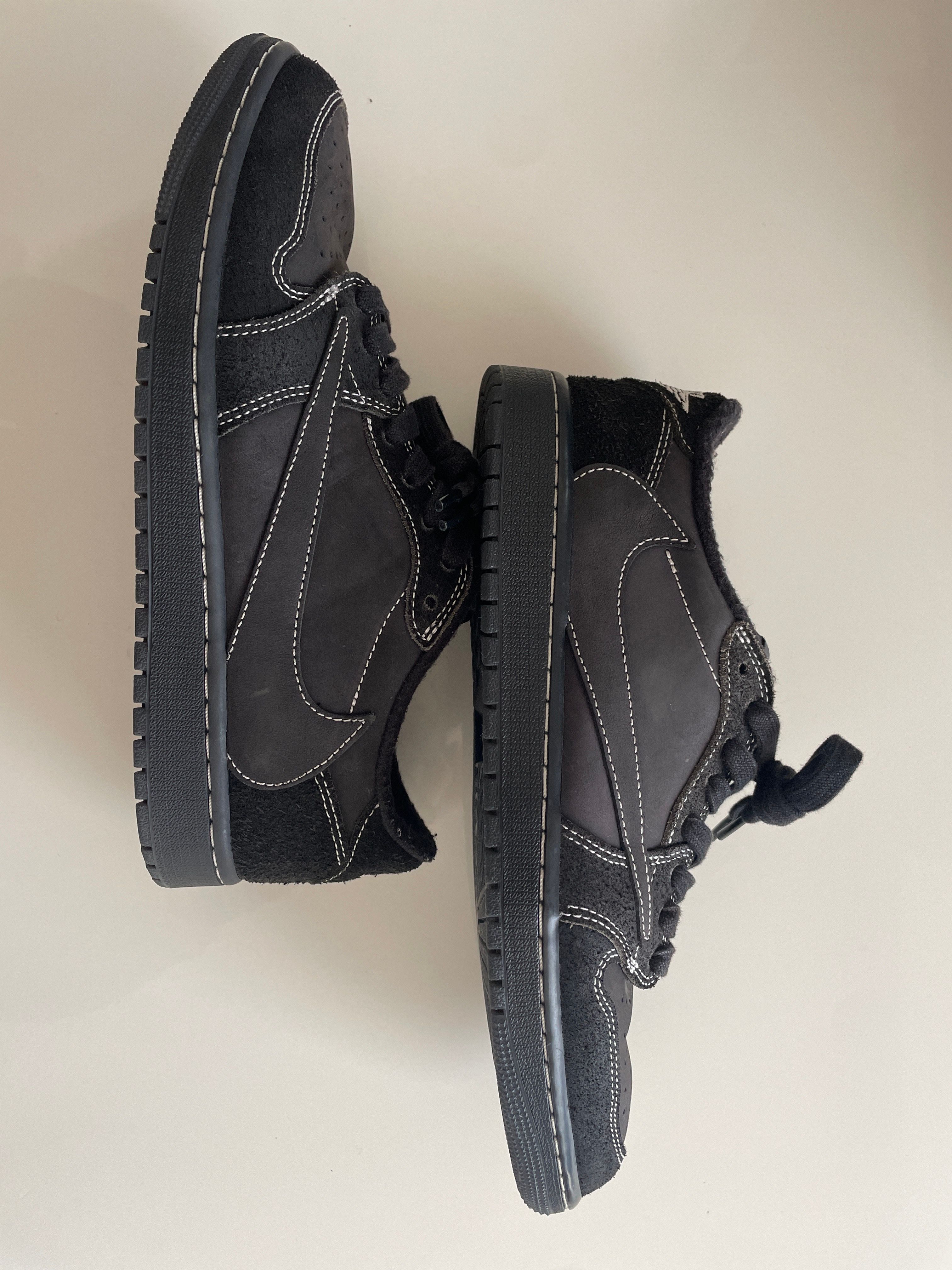 Travis Scott × Nike Air Jordan 1 Low OG SP "Black Phantom"
