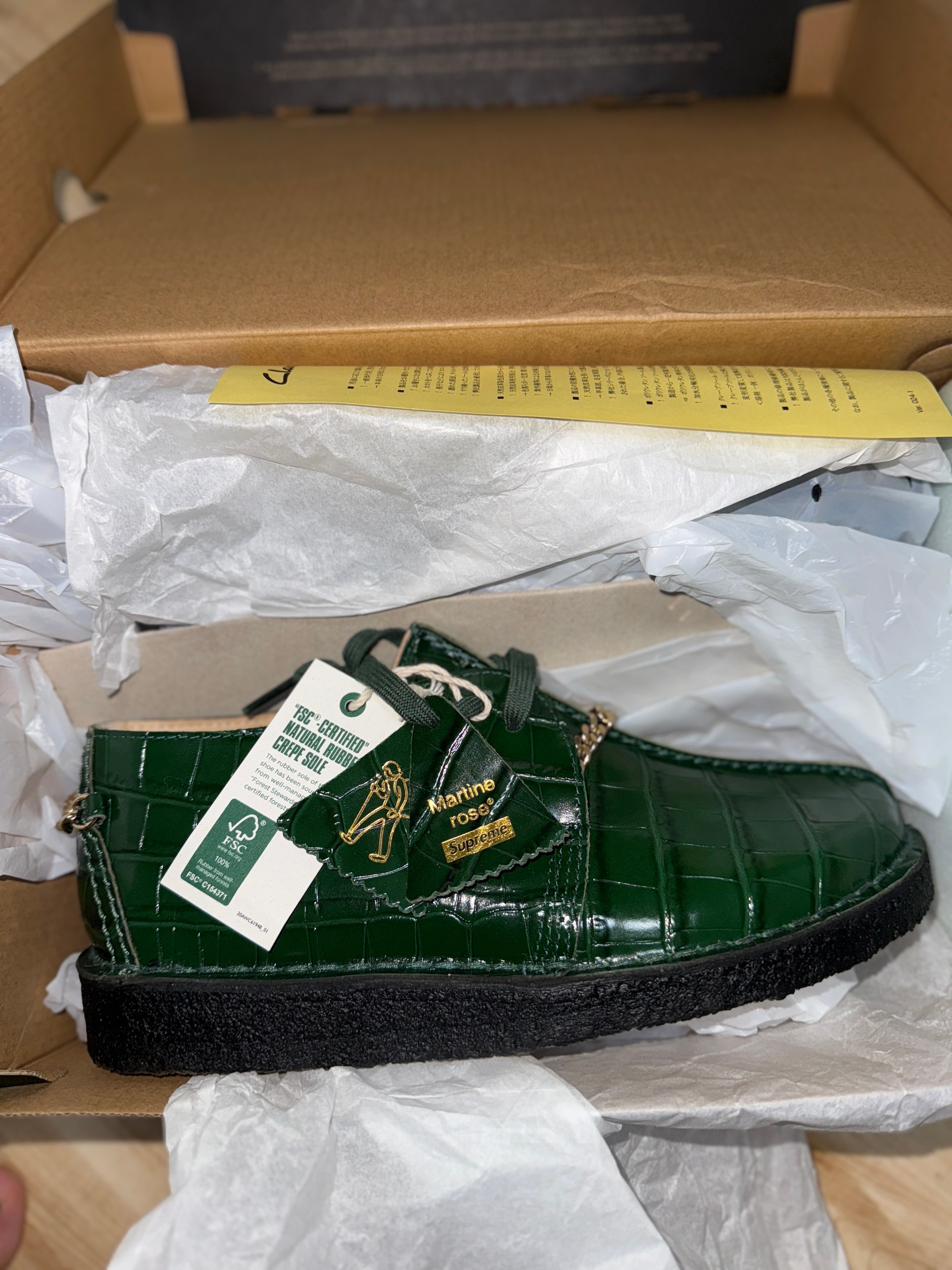 Clarks ワラビー　レザー　25.5cm クラークス デザートトレック (Clarks Desert Trek) の新作・中古通販