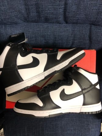Nike Dunk High "Black and White"
