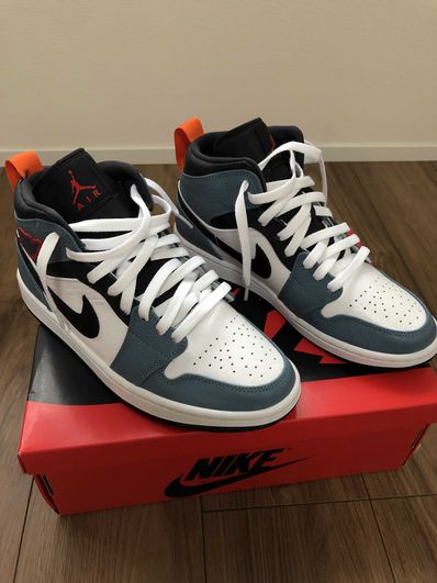 FACETASM × Nike Air Jordan 1 Mid "White/Navy"