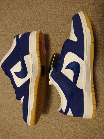 Nike SB Dunk Low "Los Angeles Dodgers/Deep Royal Blue"