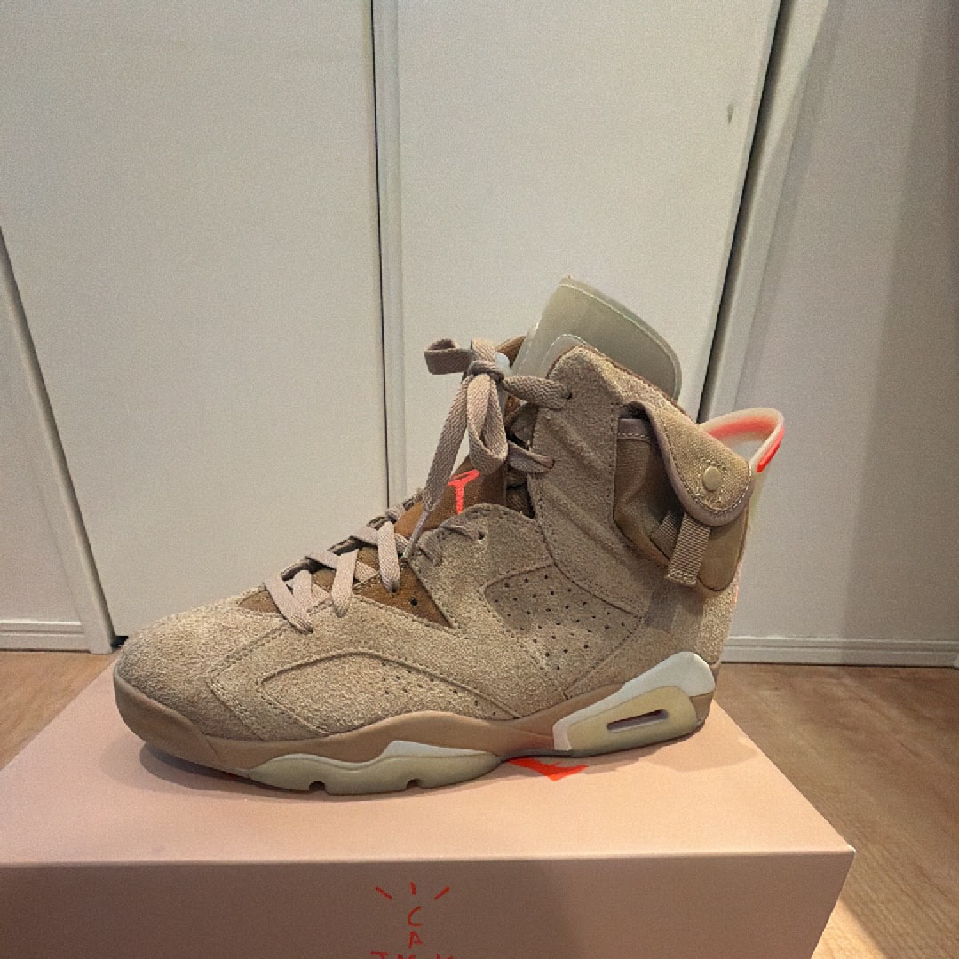 Travis Scott × Nike Air Jordan 6 "British Khaki"