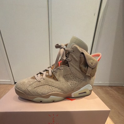 Travis Scott × Nike Air Jordan 6 "British Khaki"