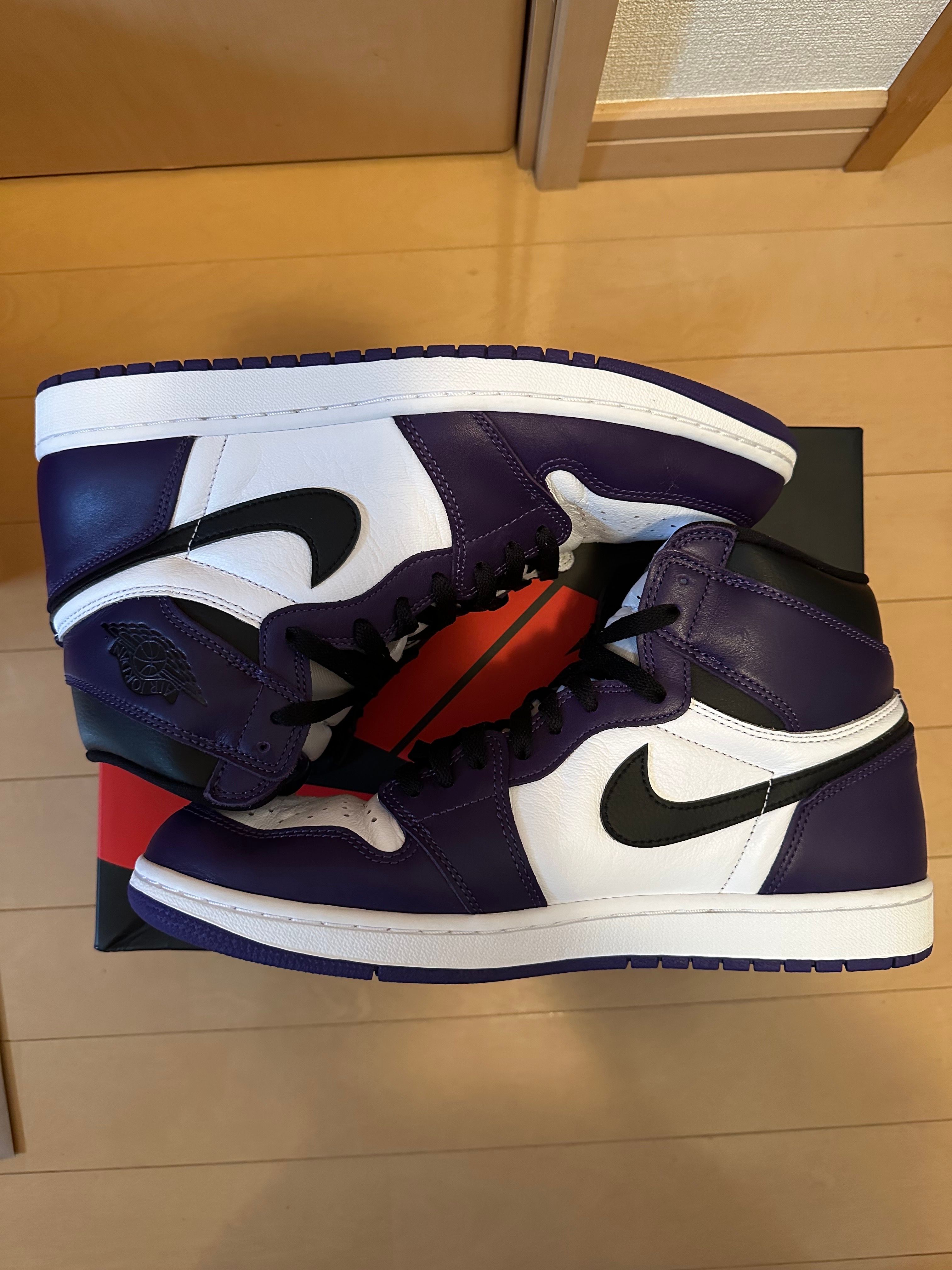 Nike Air Jordan 1 Retro High OG "Court Purple White/Black" (2020)