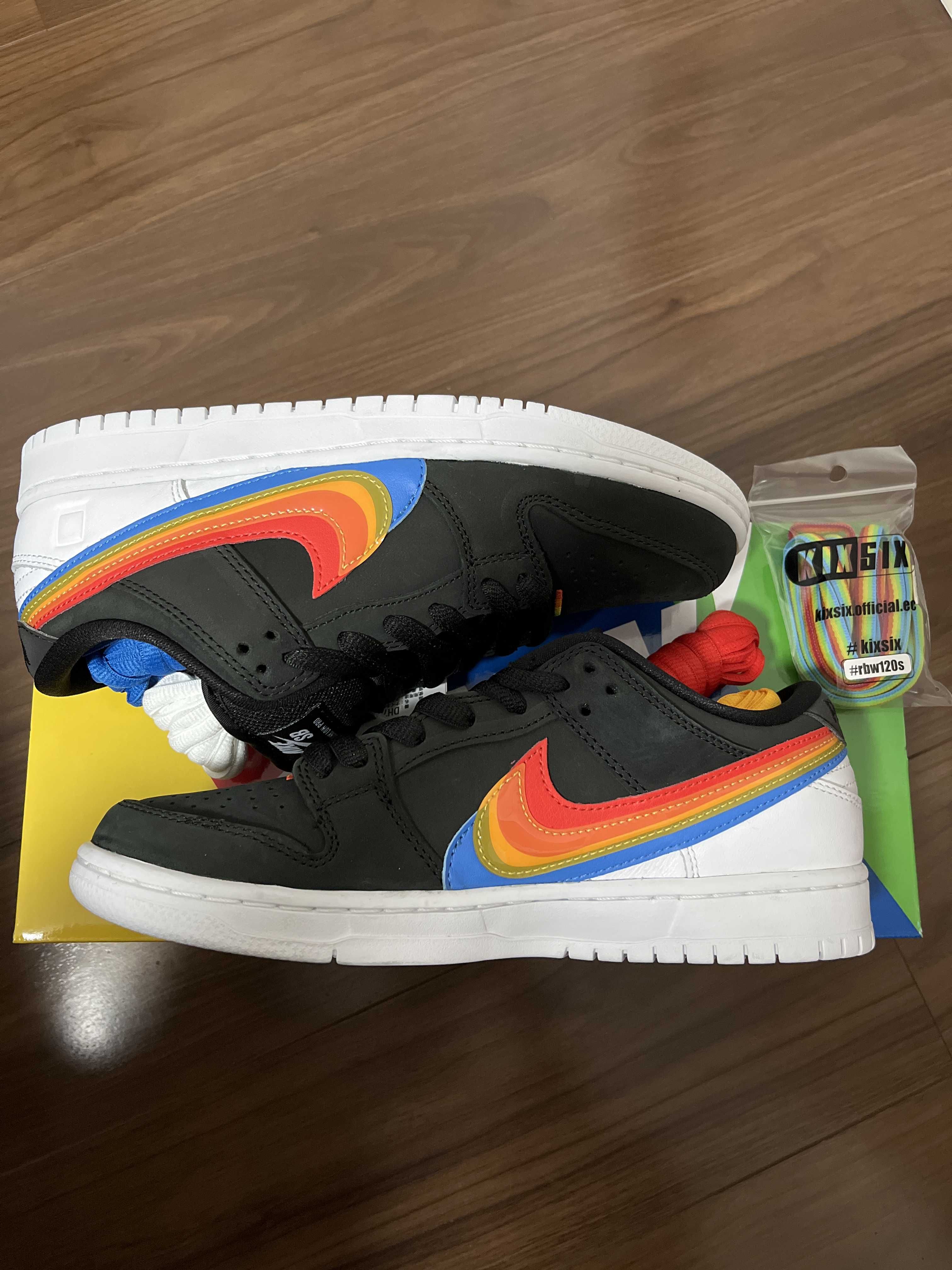 Polaroid × Nike SB Dunk Low Pro QS "Black/White"