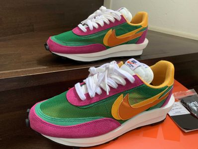 sacai × NIKE LDV WAFFLE "PINE GREEN"