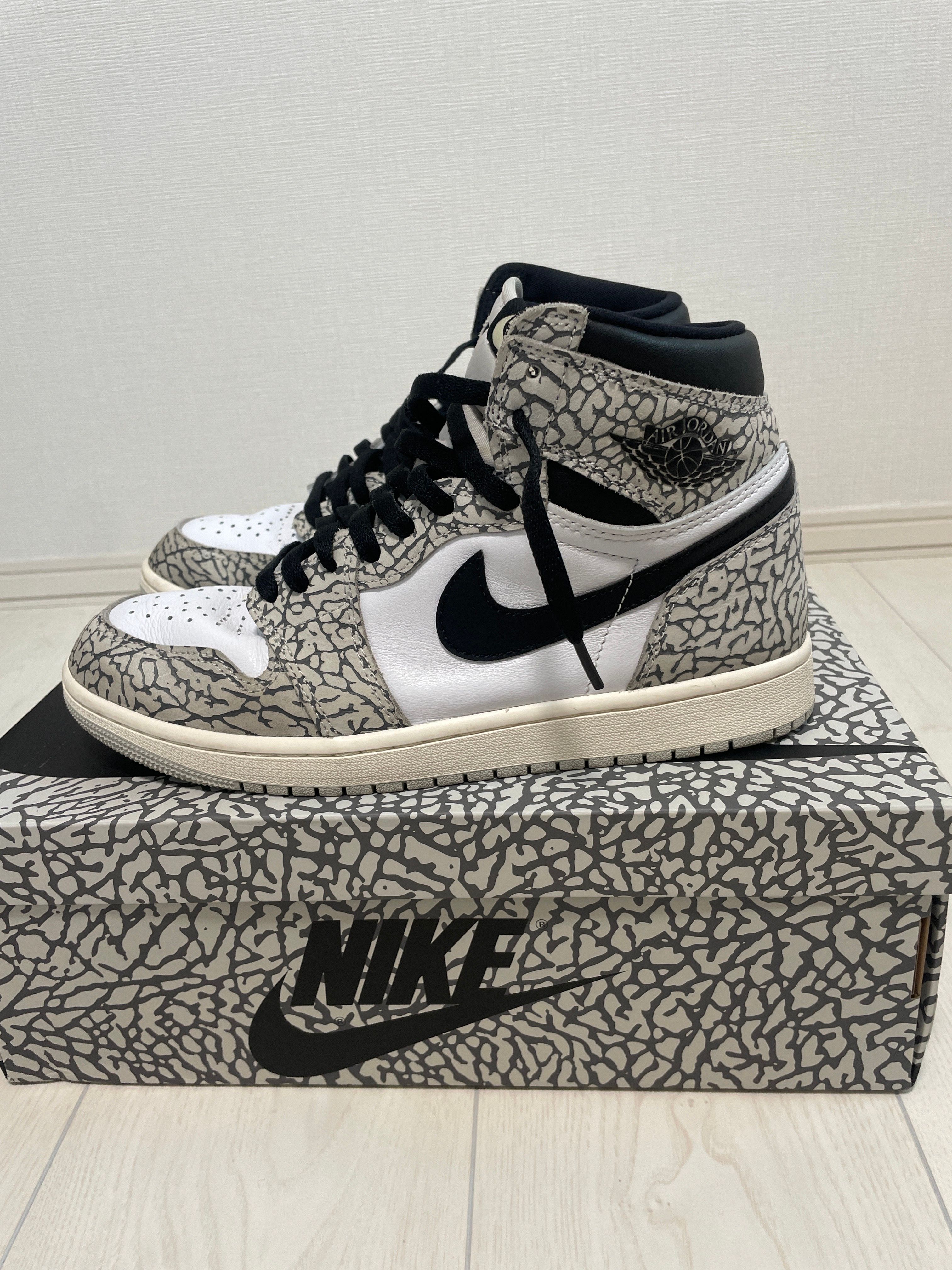 Nike Air Jordan 1 High OG "White Cement/Safari"