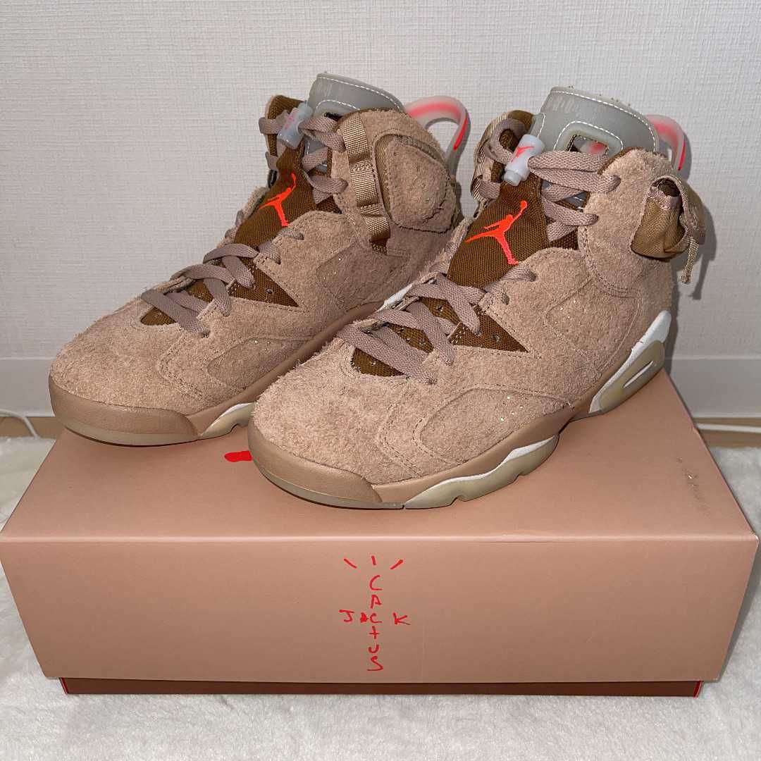 Travis Scott × Nike Air Jordan 6 "British Khaki"