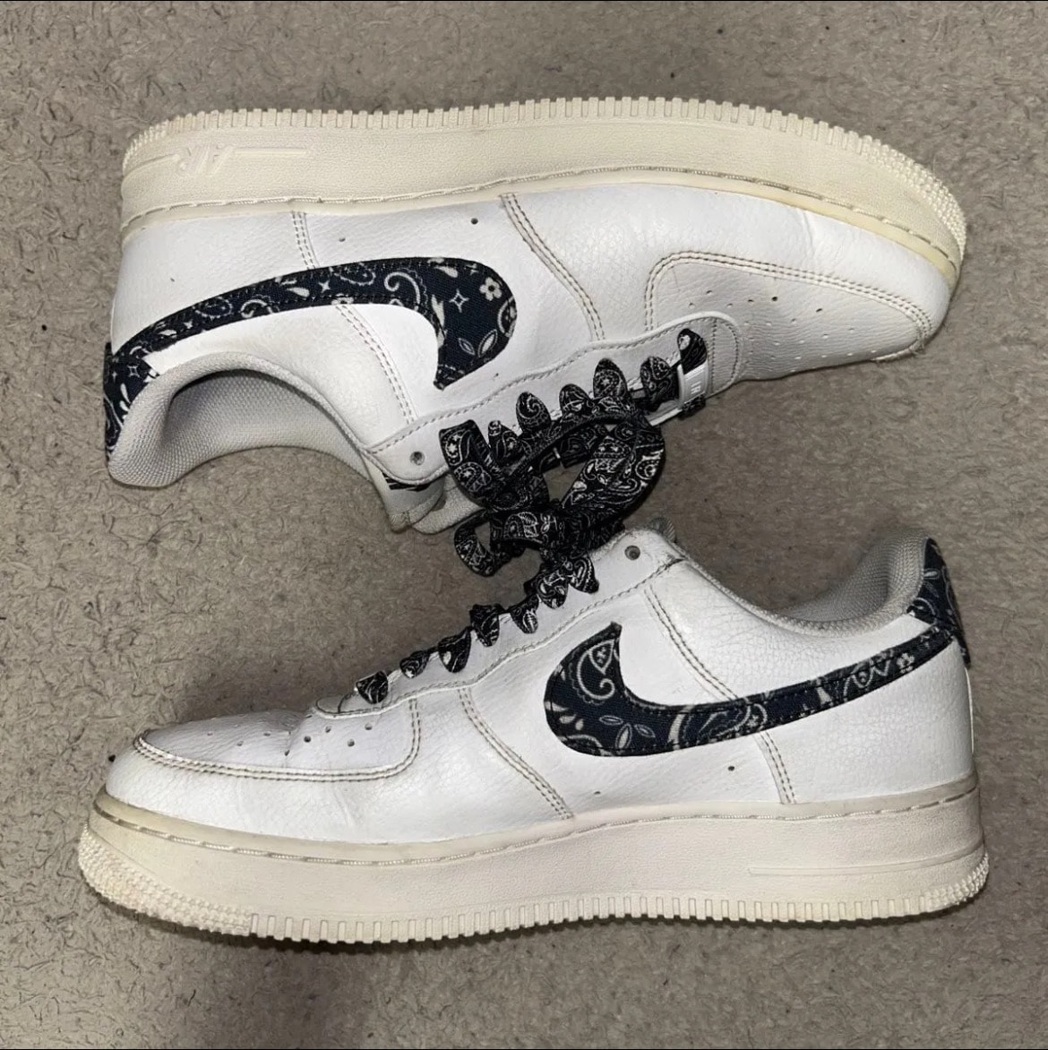 Nike Women's Air Force 1 Low '07 Essential "Black Paisley"