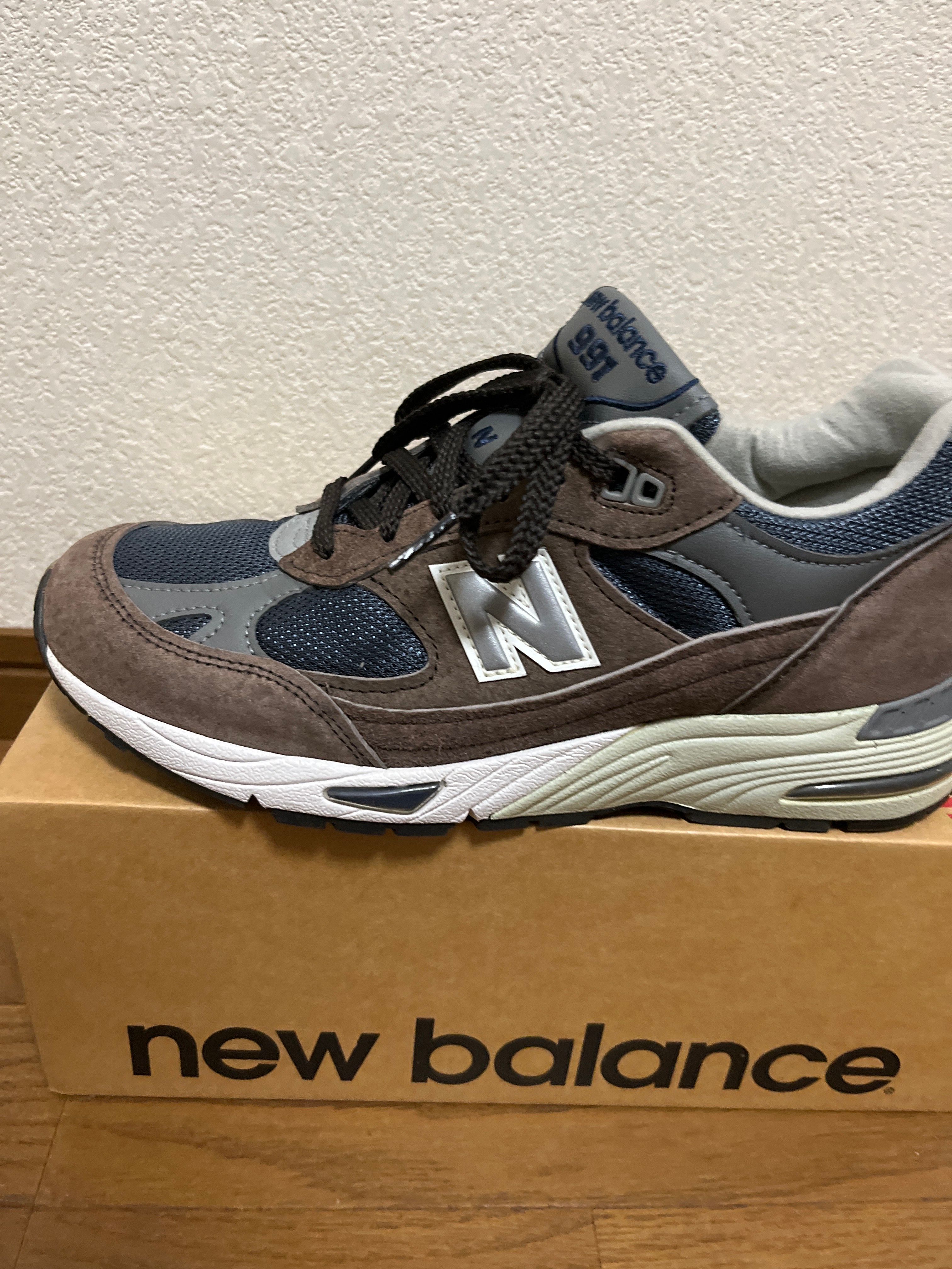 New Balance M991 BNG "Dark Brown"