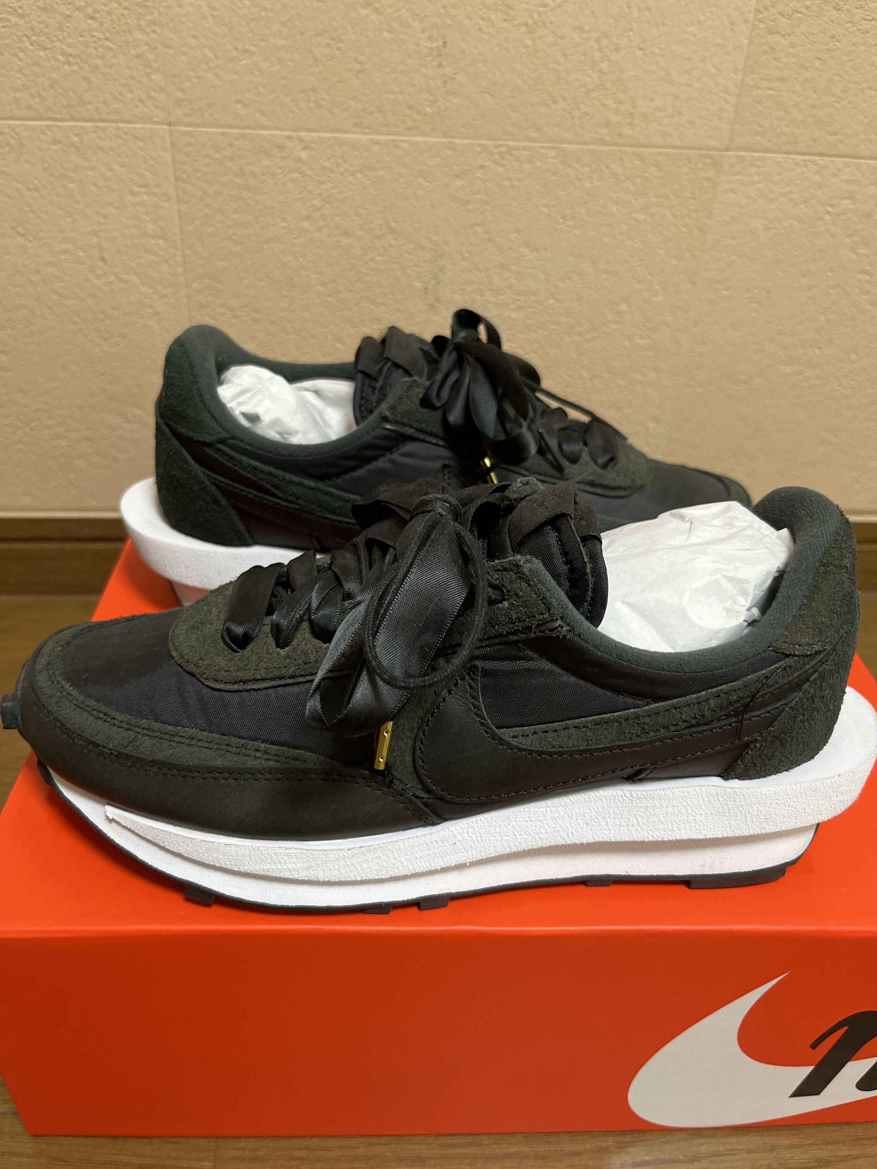 sacai × Nike LDV Waffle "Triple Black"