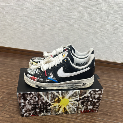 PEACEMINUSONE × Nike Air Force 1 Low Para Noise "Black" / G-DRAGON