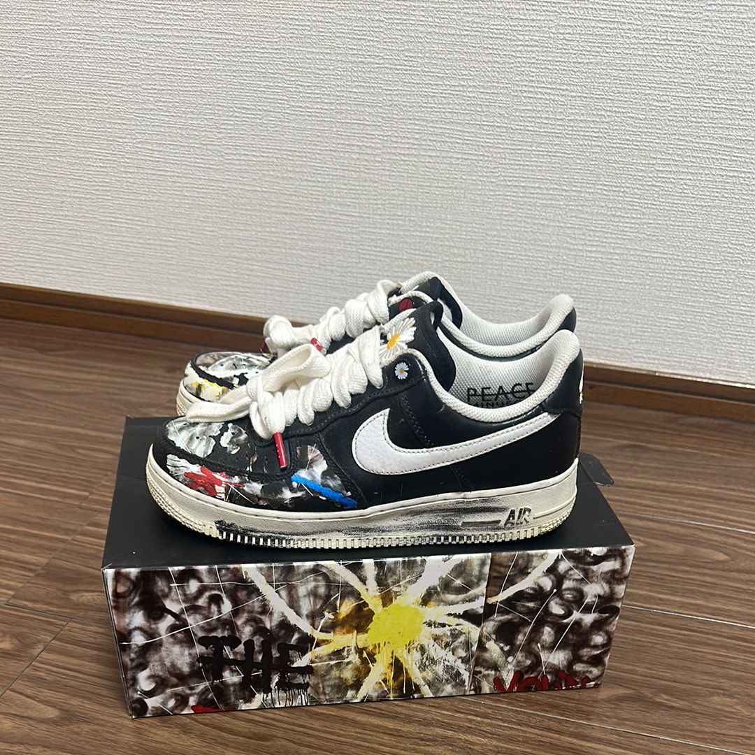 Nike Air Force1 パラノイズ　1.0 ホワイト　スニダン　即購入可 ピースマイナスワン × ナイキ エアフォース1 ロー 