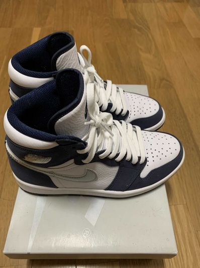 Nike Air Jordan 1 High OG CO.JP "White/Midnight Navy" (2020)(ブリーフケースなし)