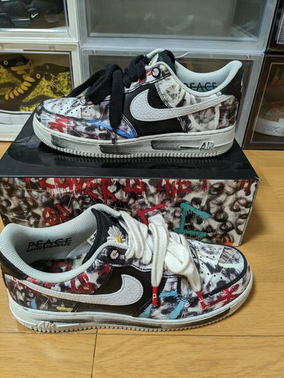 PEACEMINUSONE × Nike Air Force 1 Low Para Noise "Black" / G-DRAGON