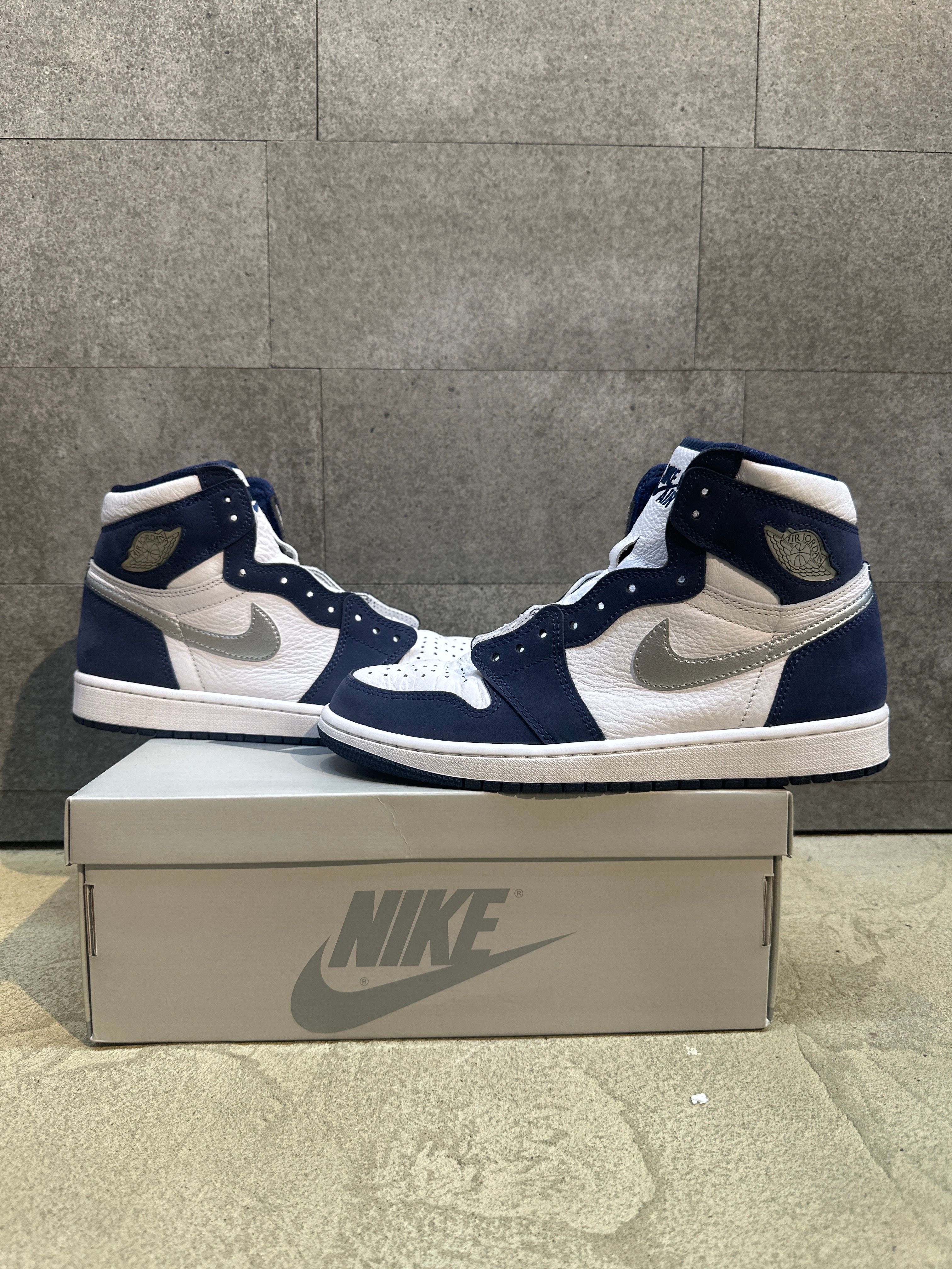 Nike Air Jordan 1 High OG CO.JP "White/Midnight Navy" (2020)(ブリーフケースなし)