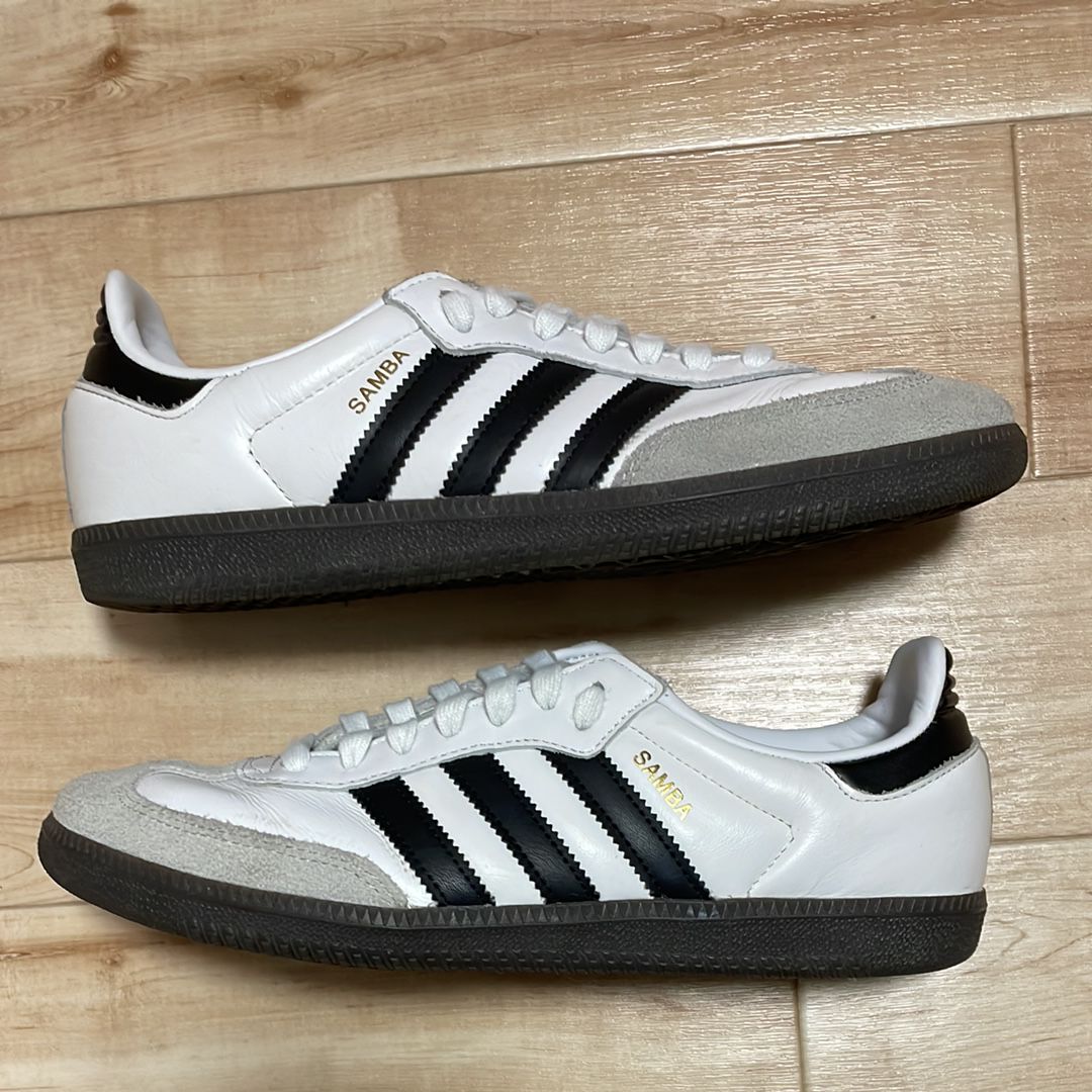 adidas Samba OG "Cloud White/Core Black/Clear Granite"