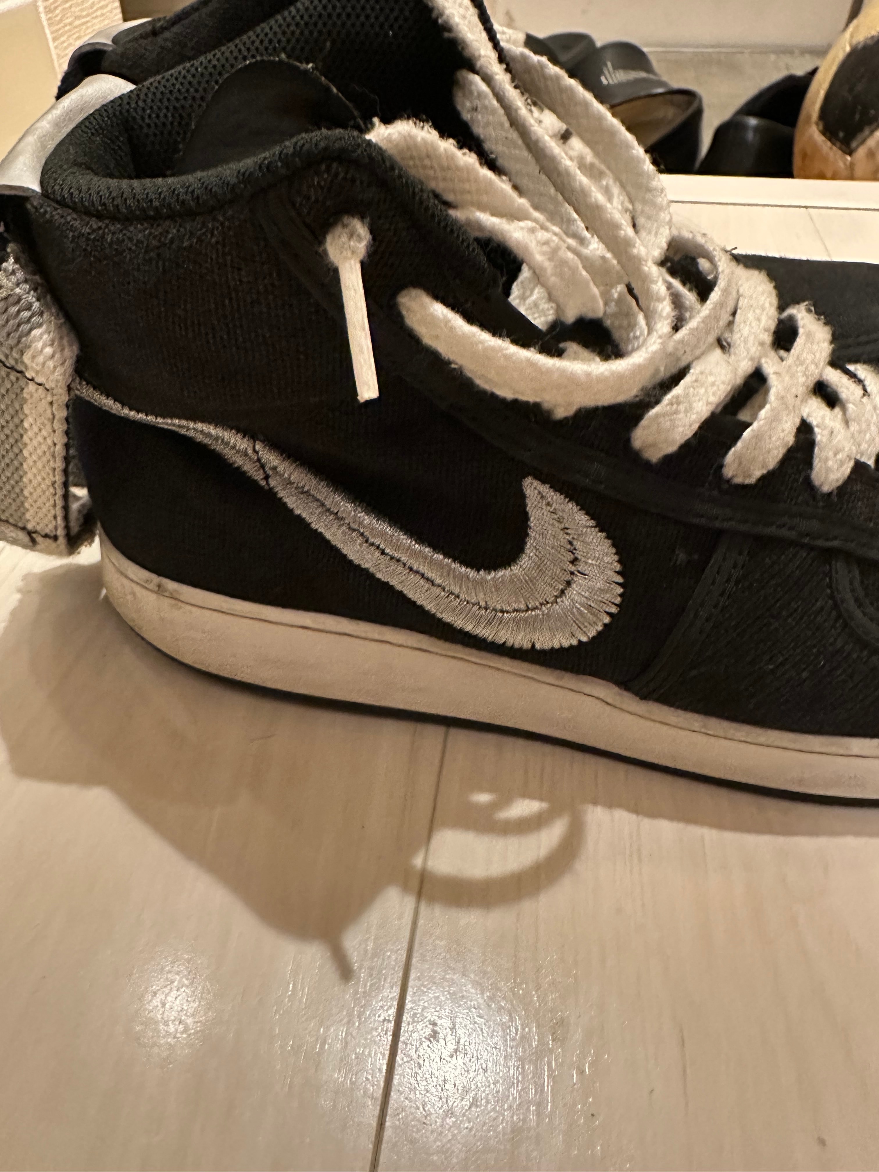 Stussy × Nike Vandal High "Black"