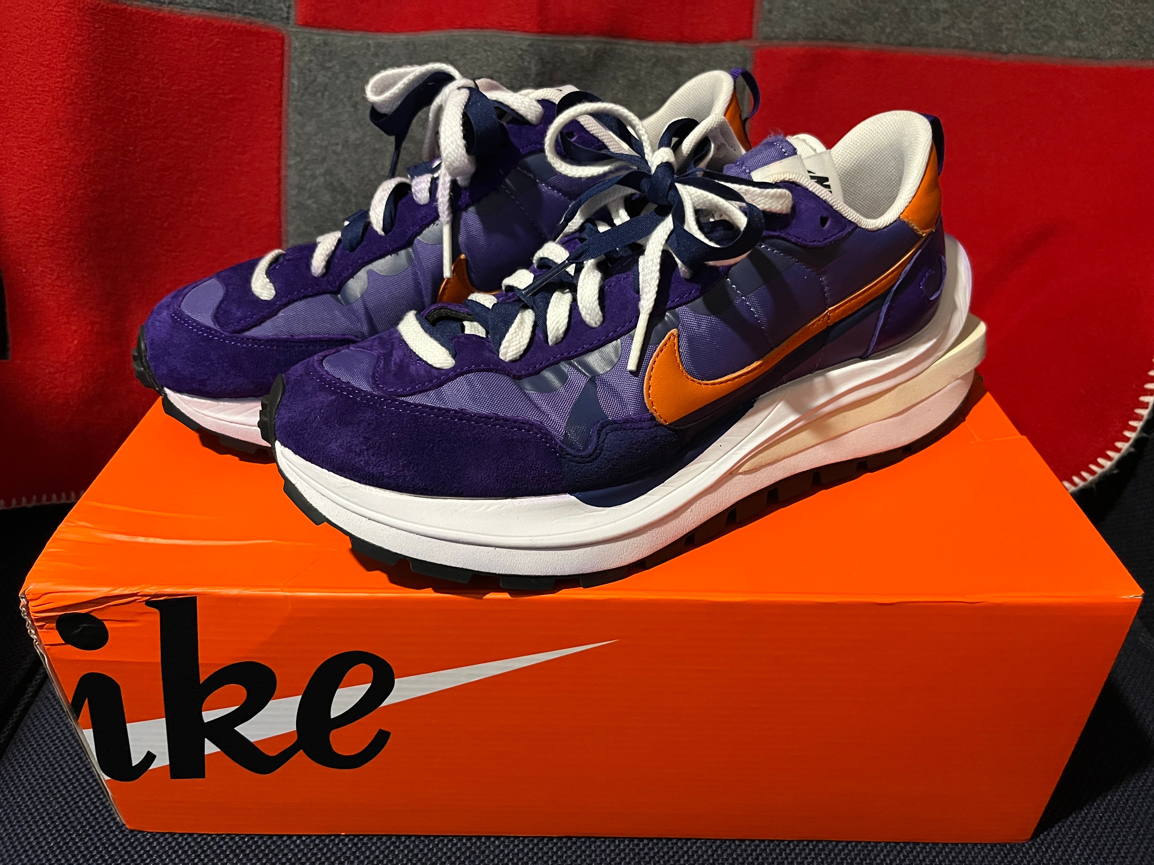 sacai × Nike Vapor Waffle "Dark Iris"