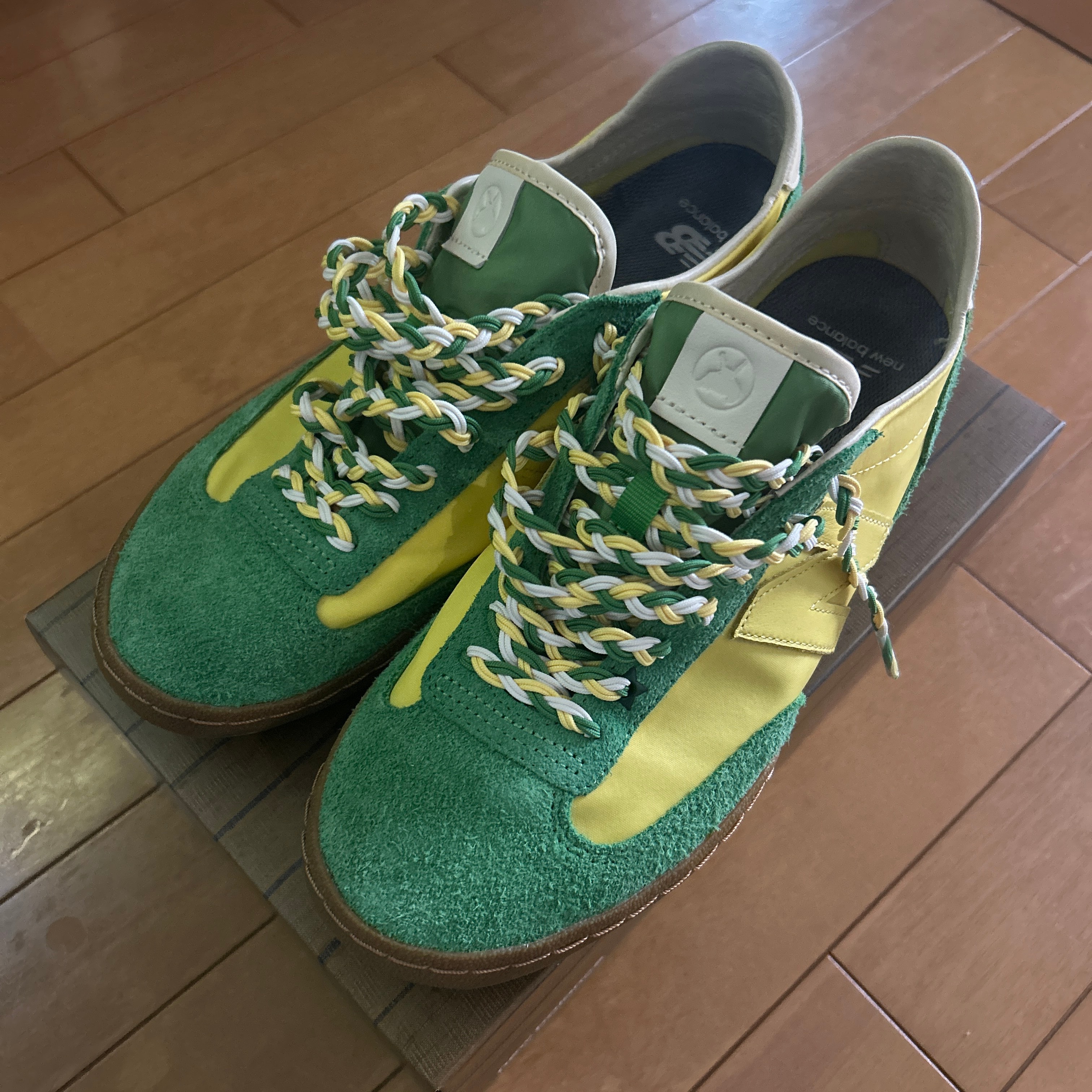 Basketcase × New Balance Gator Run "Online Lime/Star Burst"