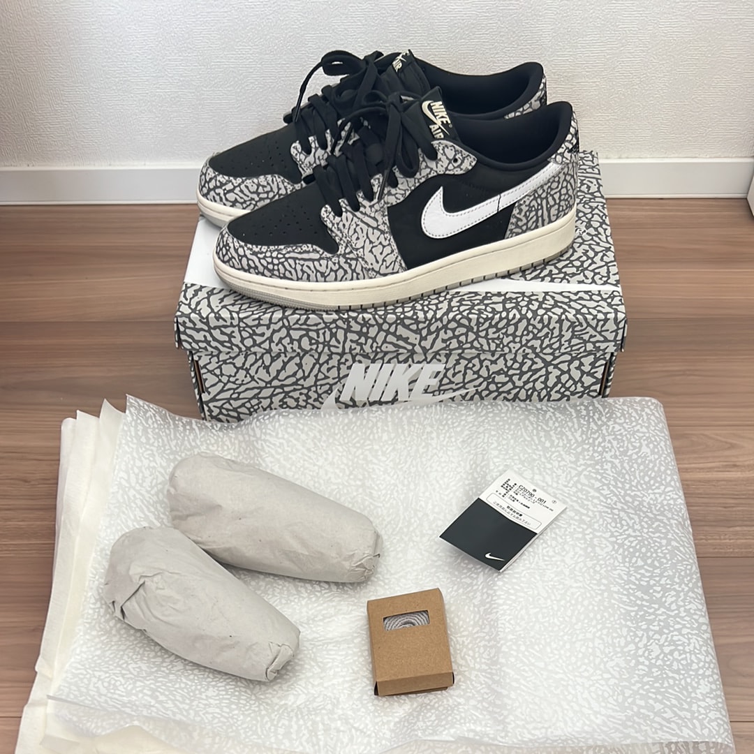 Nike Air Jordan 1 Retro Low OG "Black Cement"