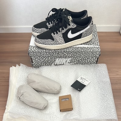 Nike Air Jordan 1 Retro Low OG "Black Cement"