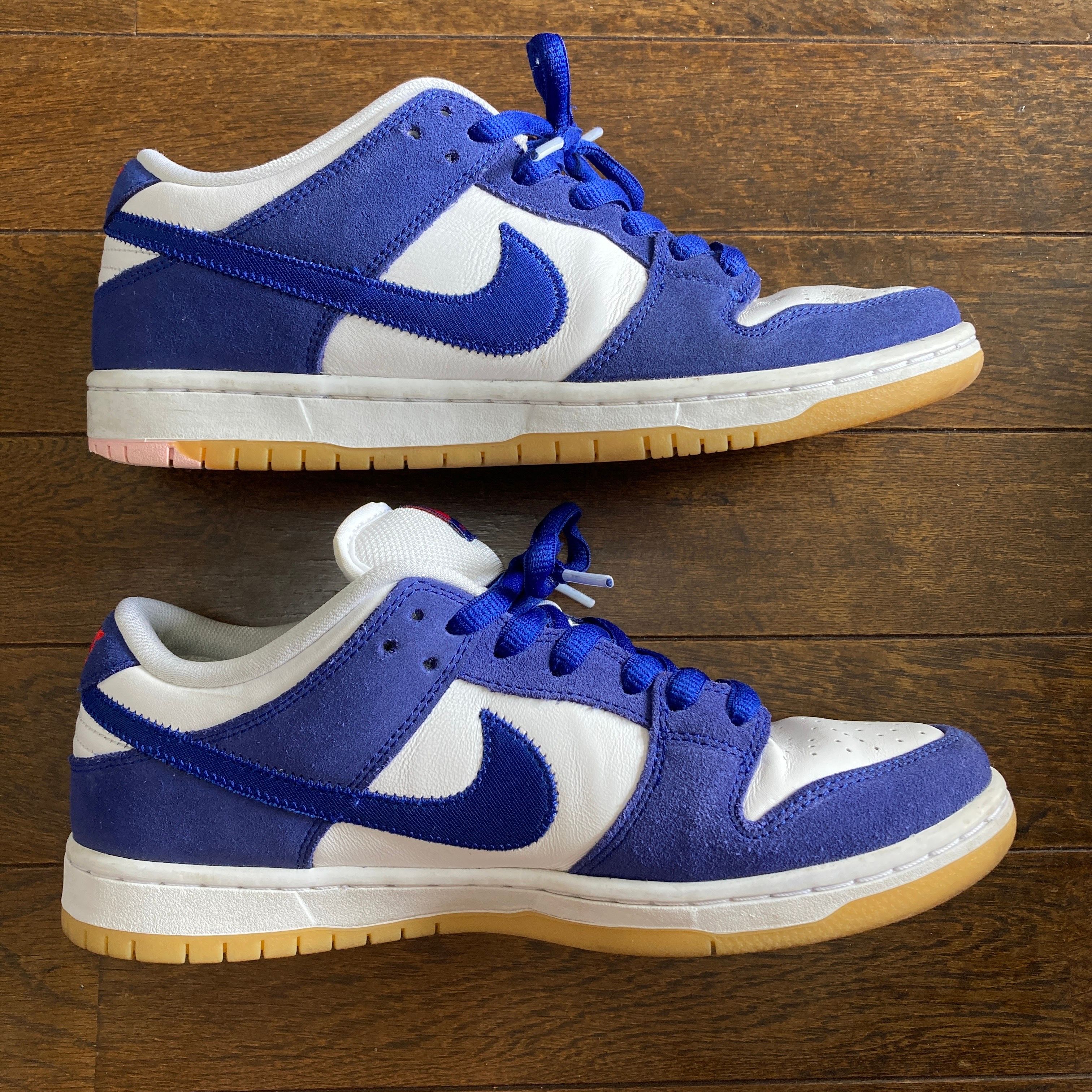 Nike SB Dunk Low "Los Angeles Dodgers/Deep Royal Blue"