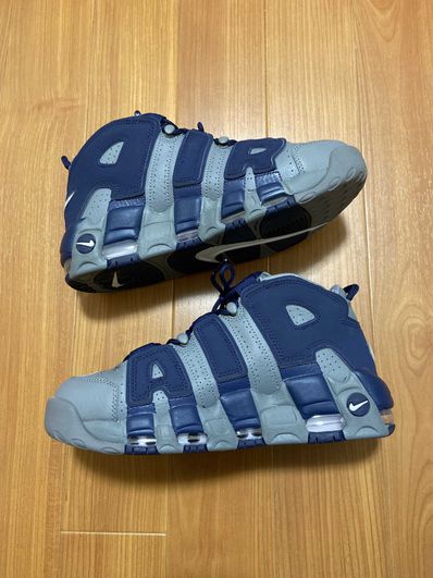 Nike Air More Uptempo '96 "Cool Grey/White/Midnight Navy"
