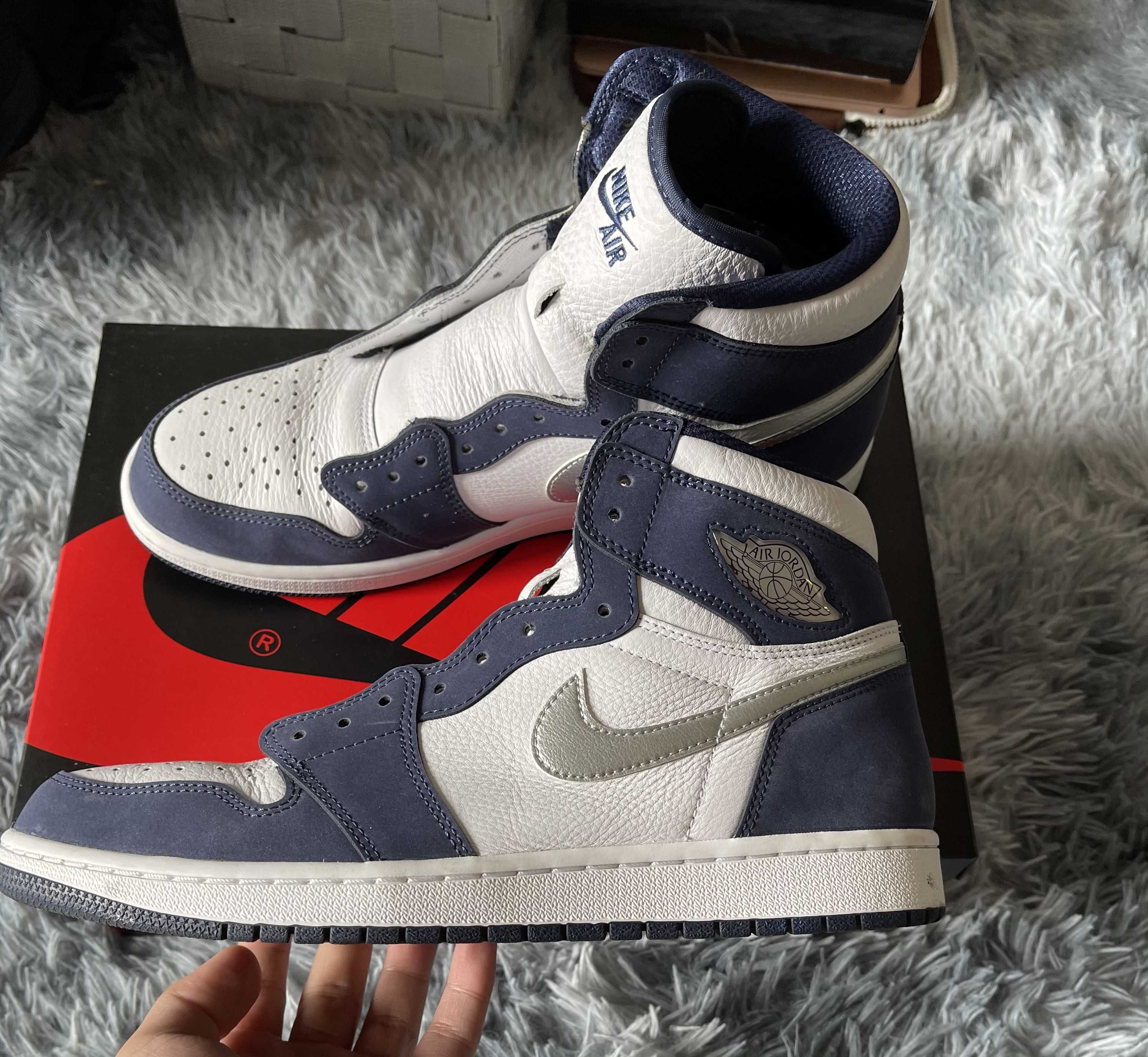 Nike Air Jordan 1 High OG CO.JP "White/Midnight Navy" (2020)(ブリーフケースなし)
