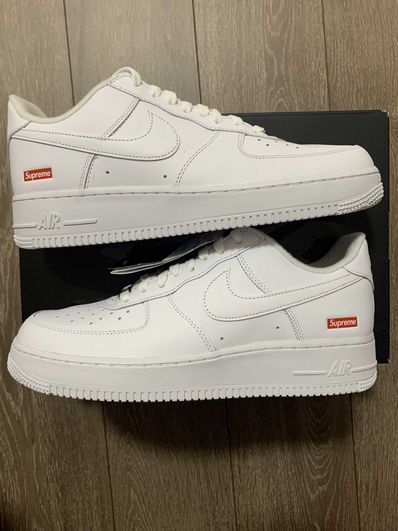 Supreme × Nike Air Force 1 Low "White"