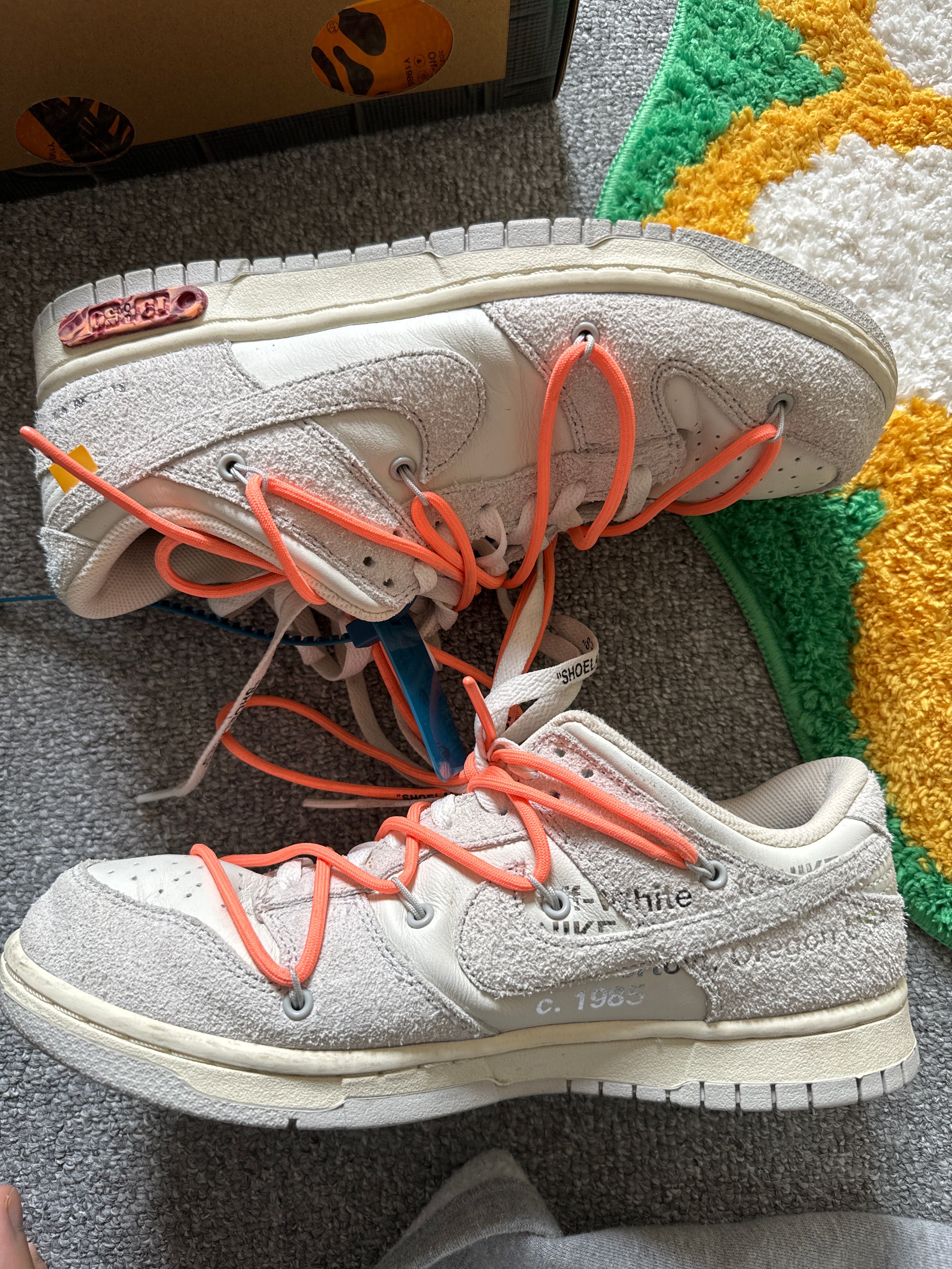 Off-White × Nike Dunk Low 1 of 50 "Lot.19"