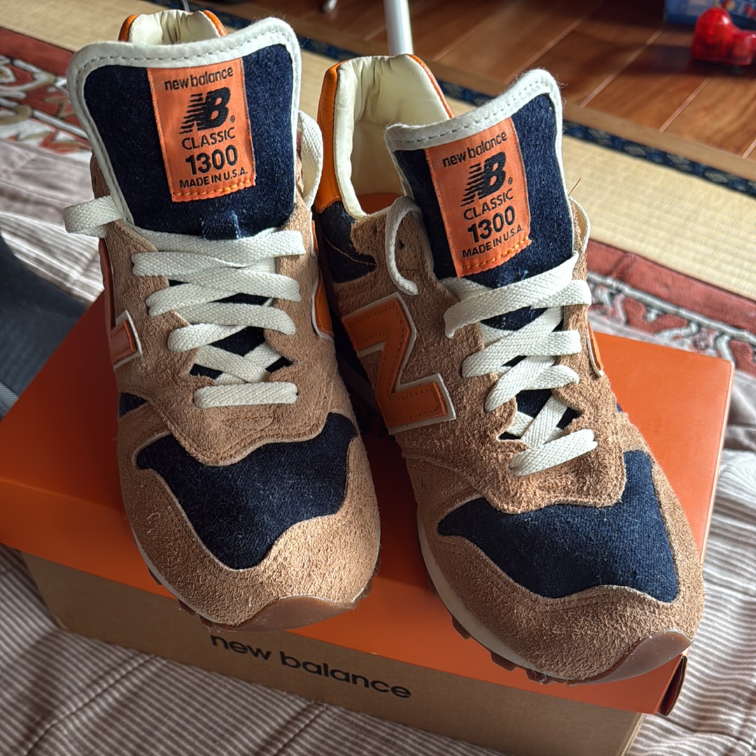 リーバイス × ニューバランス 1300 "オレンジ/ブラック"