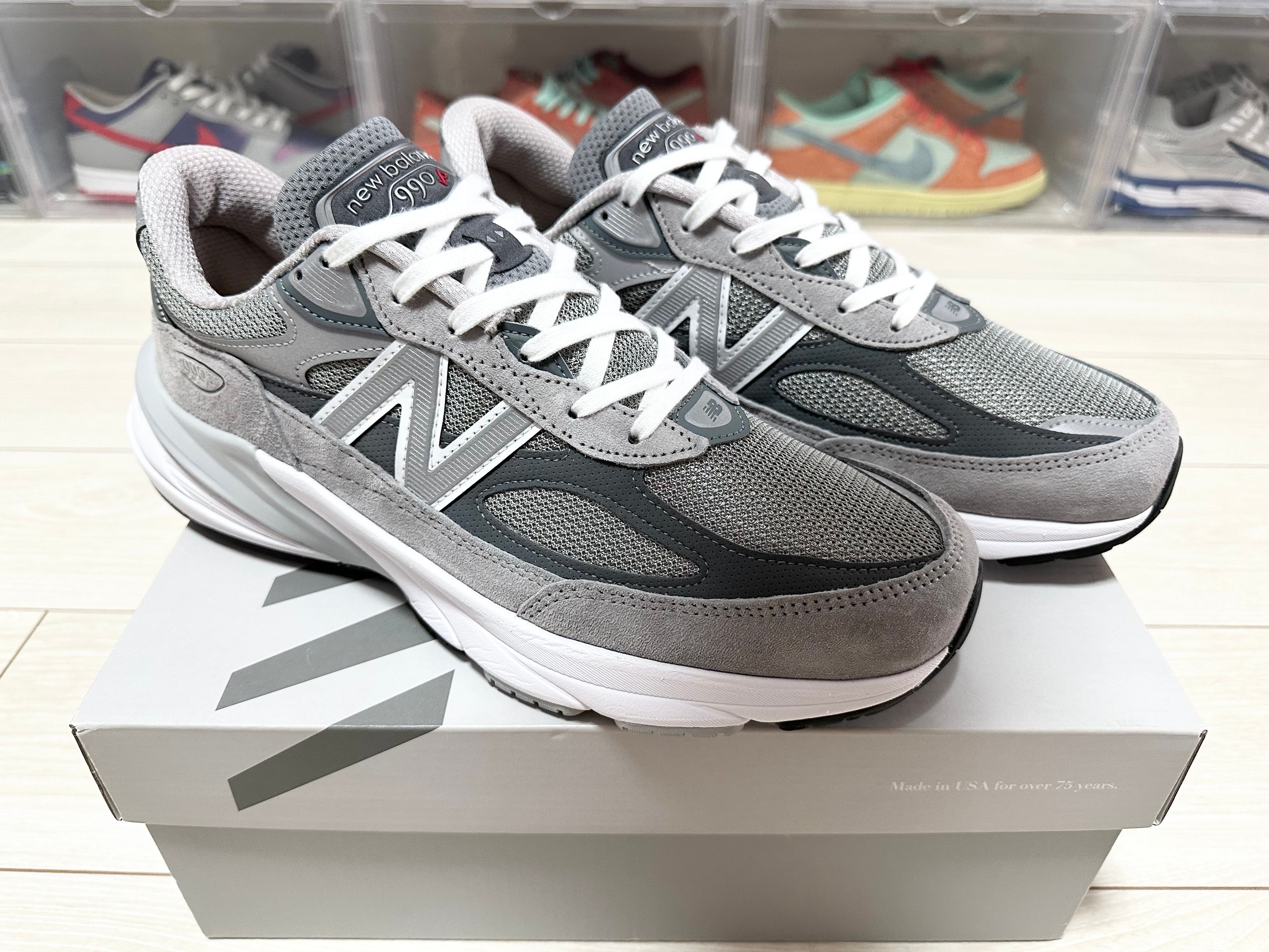 New Balance 990V6 "Gray" (Heel Logo NB)