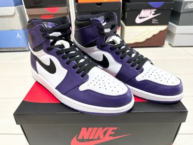 Nike Air Jordan 1 Retro High OG "Court Purple White/Black" (2020)