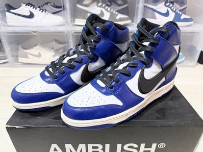 Ambush × Nike Dunk High "Deep Royal"