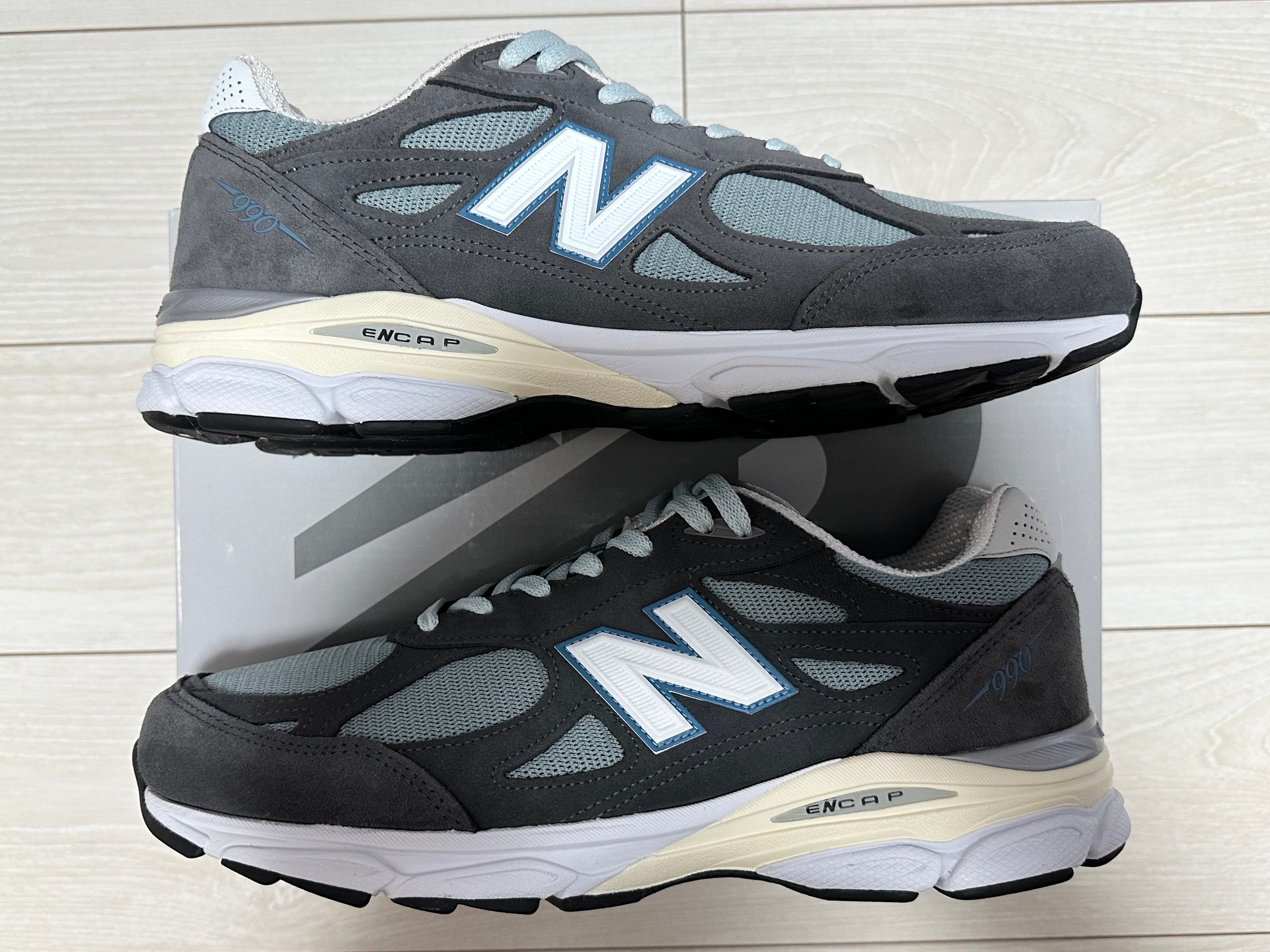 KITH × New Balance 990V3 "Steel Blue"