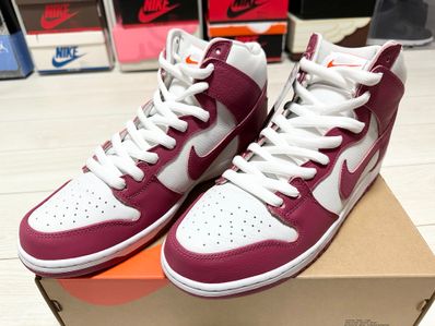 Nike SB Dunk High Pro Orange Label "Sweet Beet"