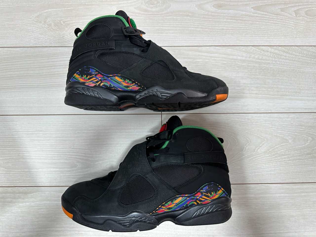 Nike Air Jordan 8 Retro "Black/Light Concord"