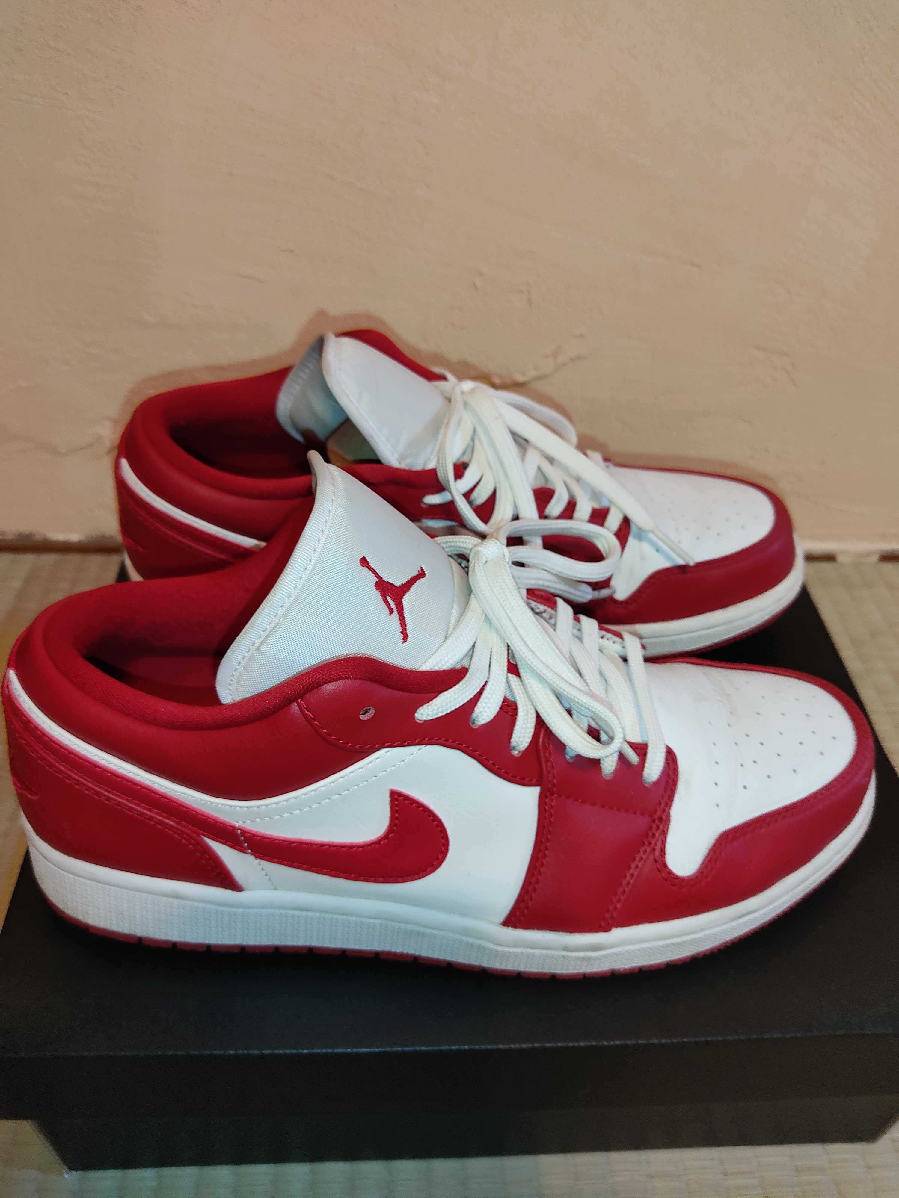 Nike Air Jordan 1 Low "Gym Red/White"