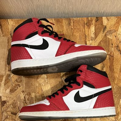 Spiderman × Nike Air Jordan 1 Origin Story "Gym Red/White/Photo Blue/Black"