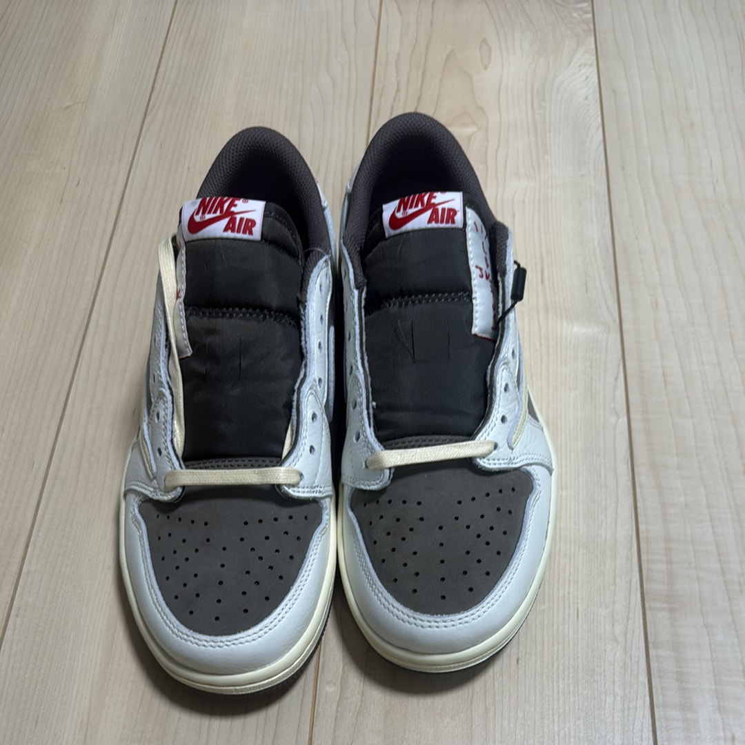 Travis Scott × Nike Air Jordan 1 Low OG SP "Reverse Mocha/Sail and Ridgerock"