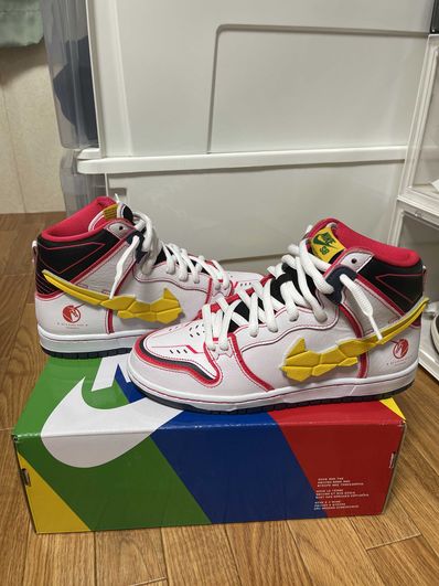 Gundam Unicorn × Nike SB Dunk High PRO QS "UNICORN"