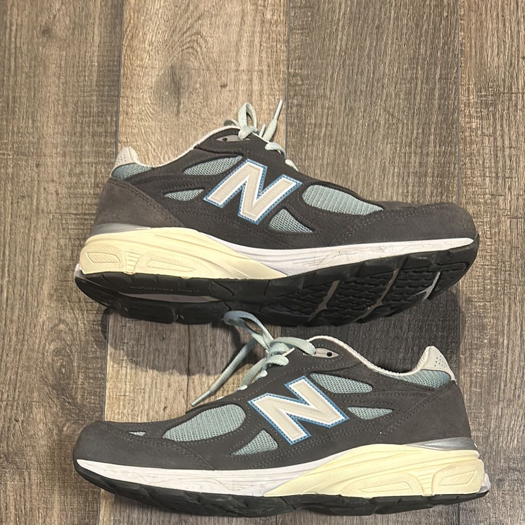 KITH × New Balance 990V3 "Steel Blue"